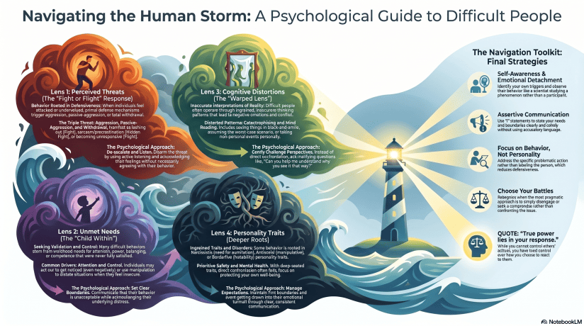 Understanding Difficult People: Psychological Insights